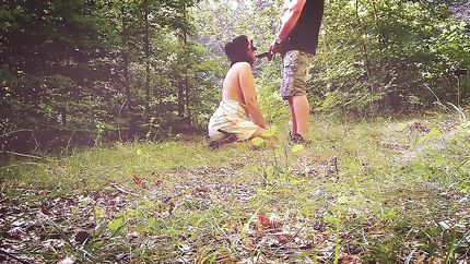 Submissive wife trains in the forest (2026 | SD)