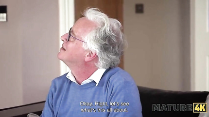 Sam Bourne - MATURE4K. His Milky Taste. Hot sex with April Velvet (2026 | SD)