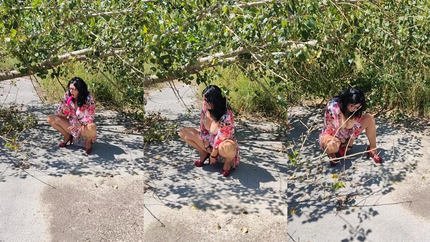 50 Plus Mature Beauty Masturbates Outdoor (2026 | SD)