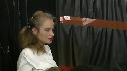 A superb German lady in stockings gets her holes punished by a long cock (2026 | SD)