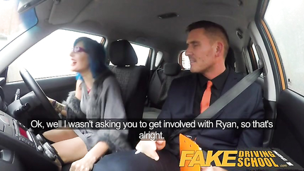 Fake Driving School Sexy emo gets her ass pounded (2026 | SD)