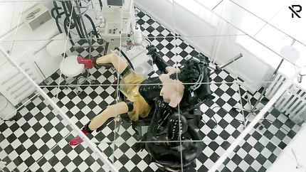 Helpless Rubber Patient gets anal and pussy Treatment while doctors examination (2026 | SD)