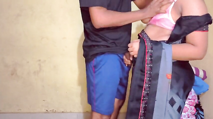 Hot Indian Stepmom got good fucked by stepson after shower naked. (2026 | SD)