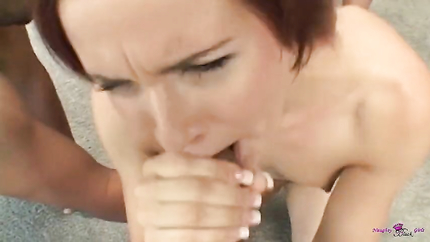 AnnaBelle Lee - Skinny Honey Lass Works Her Blowjob Magic on the BBC Testicles Despite the Threesome Distraction. (2026 | SD)