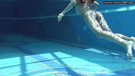 Hungarian tiny pornstar Tiffany Tatum swimming naked (2026 | SD)