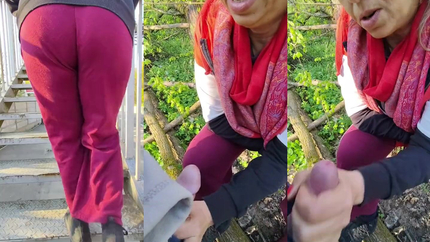 In public a quick blowjob in the forest with oral cum! Delicious! (2026 | SD)