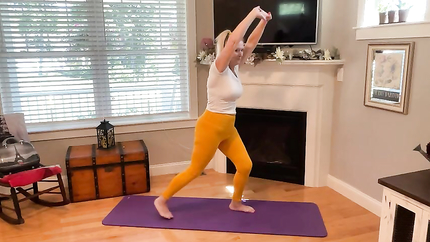 Dani D Mature Yoga Stretch #3 (Yellow Leggings And Pink Toe Nails) (2026 | SD)