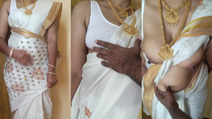 Cheating mallu aunty hot romance breast licking hot viral video (2026 | SD)