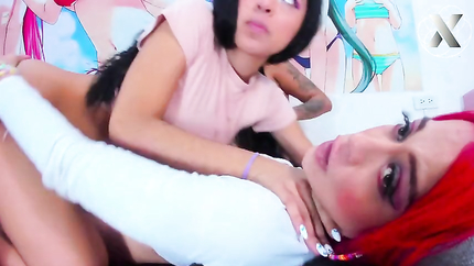 Lesbians Have an Intense Lesbian Sex of Kissing and Licking Massive Pussies (2026 | SD)