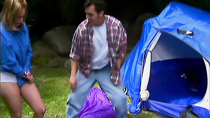 Blair Segal: a Young Blonde Beautiful Girl Fucked Hard in the Ass Camping (2026 | SD)