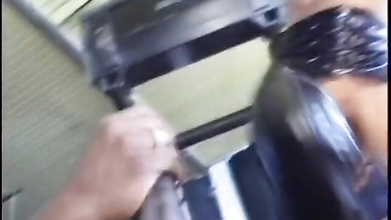 Black stud feeds horny chick with his large black cock (2026 | SD)