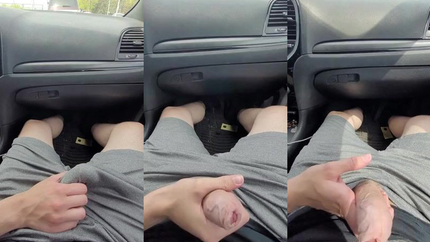 public car handjob and cumshot in mouth, blowjob (2026 | SD)