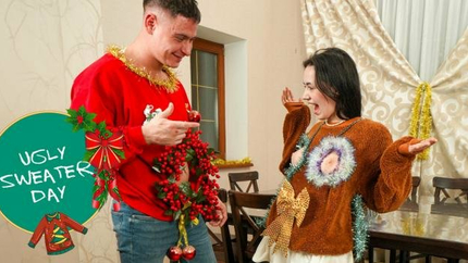 Rihanna Black - Ugly Christmas Sweater Day (2023 | FullHD)