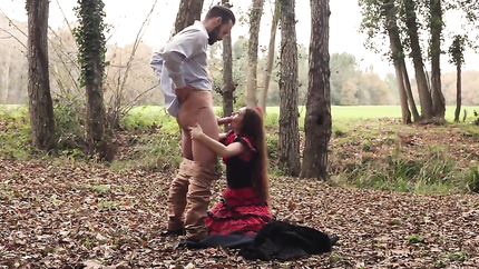 Stacy Snake, Sylvan Garcia - Polka Dot Skirt Babe Fucked Hard in Forest (2026 | SD)