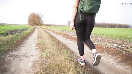 Milf In Black Tights Walks And Teases Her Nice Butt (2026 | SD)