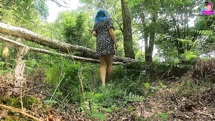 Teasing My Femdom Slave in the Woods (2026 | SD)