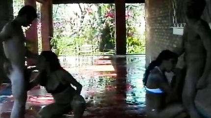 Couple of Brazilian hotties enjoy knocking off the dust – foursome (2026 | SD)