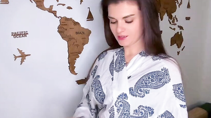 Milky Stepmother's Boner was Licked by Her Stepson on the Kitchen (2026 | SD)