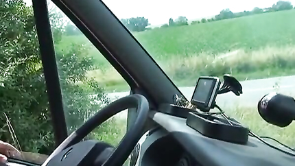 Sexy brunette German MILF fucked in the car (2026 | SD)