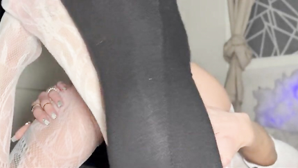 Young Perfect Tight Pussy MILF Ravin Let's BBC Cock Dildo Fuck Her Pussy Until She Squirts On It (2026 | SD)