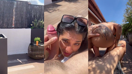 My Busty Asian Wife Fucks Me on the Terrace While the Neighbor Watches- Yasmina Khan- Brady Bud (2026 | SD)