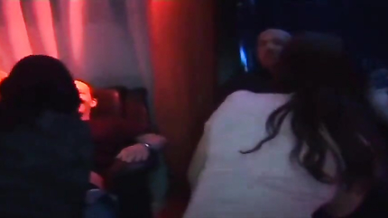Blonde Babe Gangbanged by Horny Crowd in Wild Club Orgy (2026 | SD)