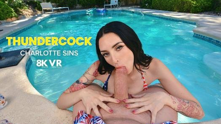 Charlotte Sins - - Uninvited jerk almost ruins Charlotte Sins' Memorial Day party (2025 | 2K)