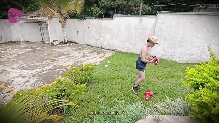 Perv Grandma Hires Young Gardener and Ends up Fucking Him Hard in the Ass (2026 | SD)