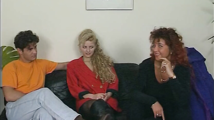 Monika Ticha, Jay Lassiter - Blonde Babe and Mature Brunette in Wild Threesome Fun (2026 | SD)