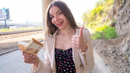 Arina Shy - Shy and Tight Outdoor Fuck (2023 | FullHD)