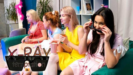 Amelia Ost, Sara Bork, Angel Jolie, Roxy Muray, Elloise Arti - X-Ray Temptation Part 3/3: Lesbian (2025 | FullHD)