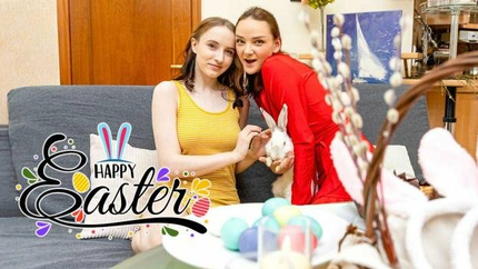 Erika Mori, Olivia Trunk - Easter lesbian lovers (2024 | FullHD)