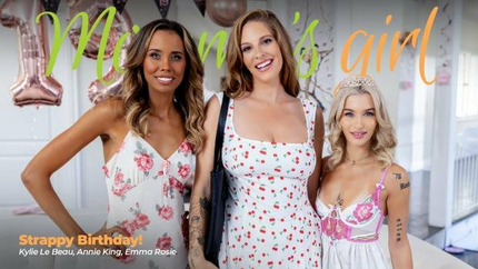 Kylie Le Beau, Annie King, Emma Rosie - Strappy Birthday! (2025 | FullHD)