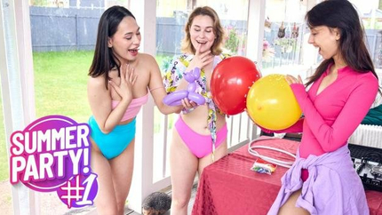 Iris Murai, Ashly Rabbit, Roxy Muray - Come Party with Us - Part 1 (2025 | FullHD)