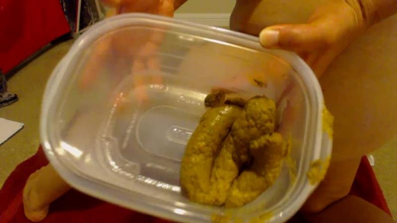 Poop in a plastic container - Anna (2021 | FullHD)