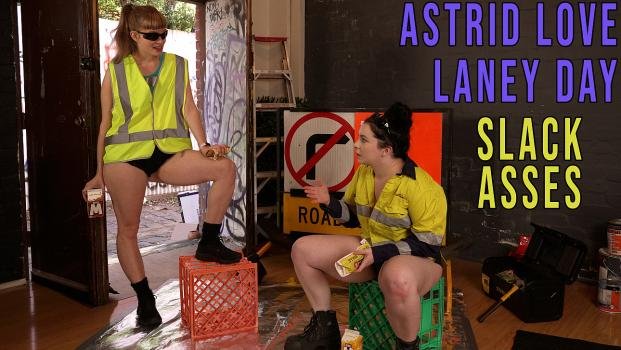 Astrid Love, Laney Day - Slack Asses (2022 | FullHD)