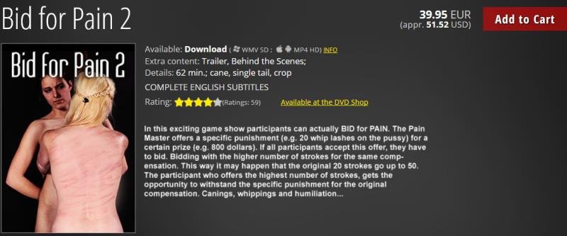 Maximilian Lomp, Anette & Other - Bid For Pain 2 (ElitePain) (2022 | HD)
