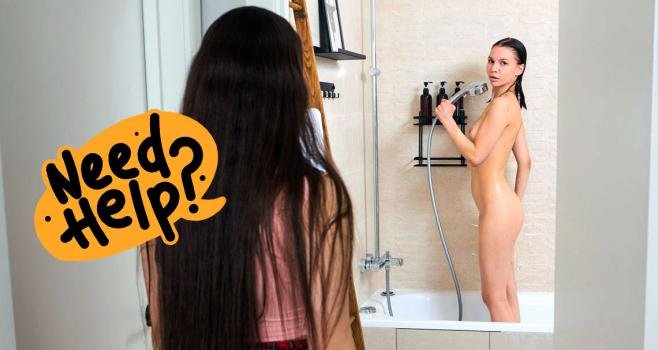 Molly Kit, Lana Rose - Girls clean each other up (2025 | FullHD)