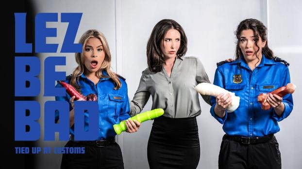 Casey Calvert, Victoria Voxxx, Nicole Aria - Tied Up At Customs (2025 | FullHD)